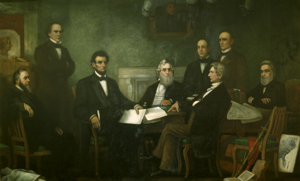 US-Präsident Lincoln u. Kabinett.jpg