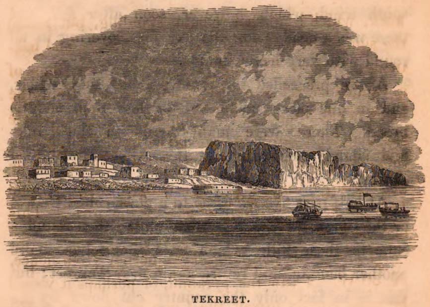 Blick über den Tigris auf Tikrit im Jahr 1821.jpg